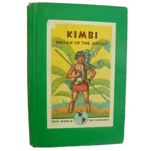 Vintage Kimbi Indian of the Jungle by Henry Lionel Williams Hardbound Book